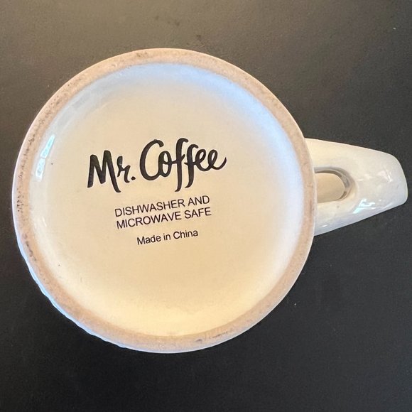 MR. COFFEE Embossed Coffee Break Ceramic Mug - Picture 6 of 7
